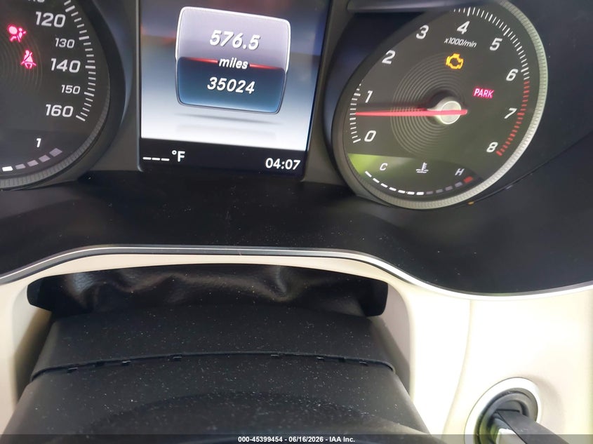 2019 Mercedes-benz Glc VIN WDC0G4JB0KV183922 IAAI salvage auction — FRONT END, Salvage (North Carolina), sold $25 on 2026-07-30 (photo 7)