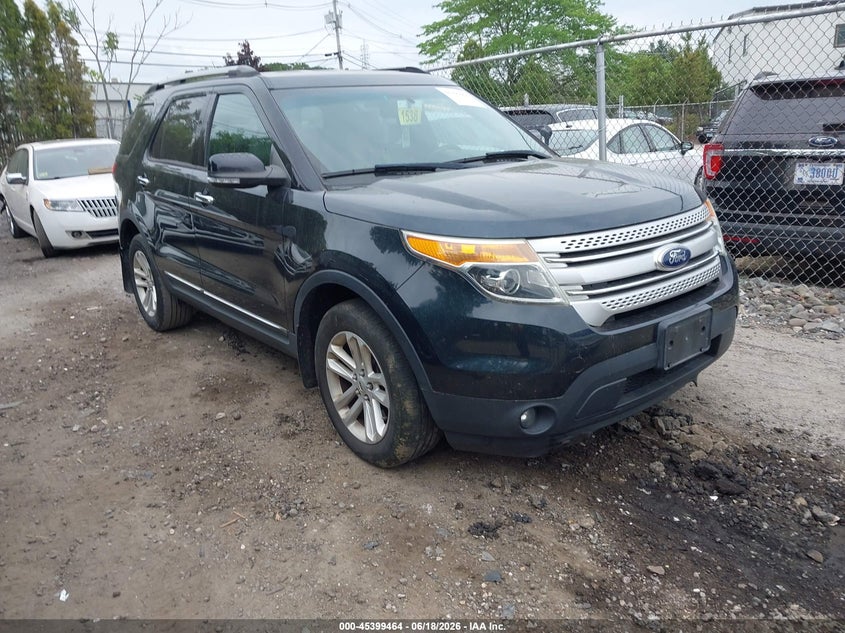 2015 Ford Explorer VIN 1FM5K8D87FGA43860 IAAI salvage auction — REAR END, Salvage Title, sold $800 on 2026-07-24 (photo 1)
