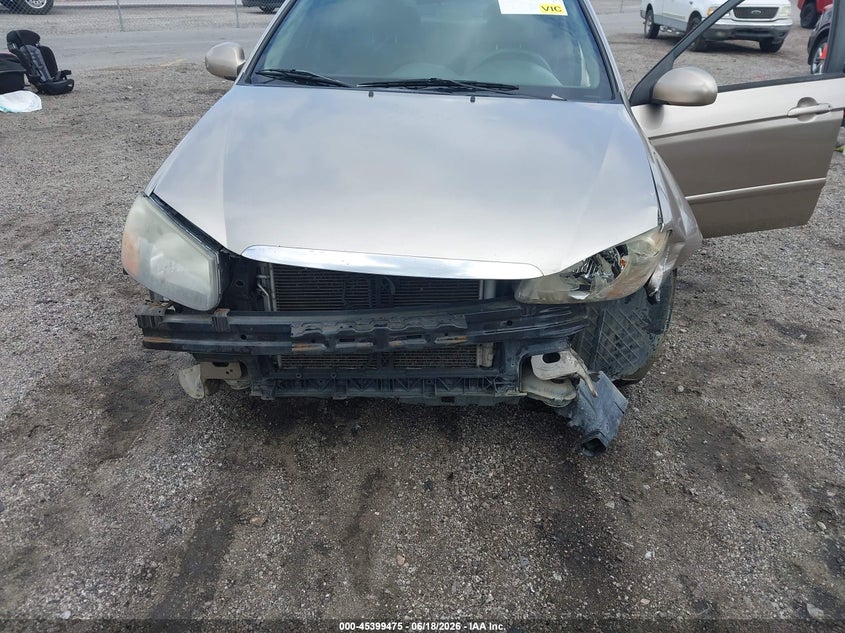 2009 Kia Spectra VIN KNAFE221195611567 IAAI salvage auction — FRONT END, Salvage (South Carolina), sold $500 on 2026-07-22 (photo 6)