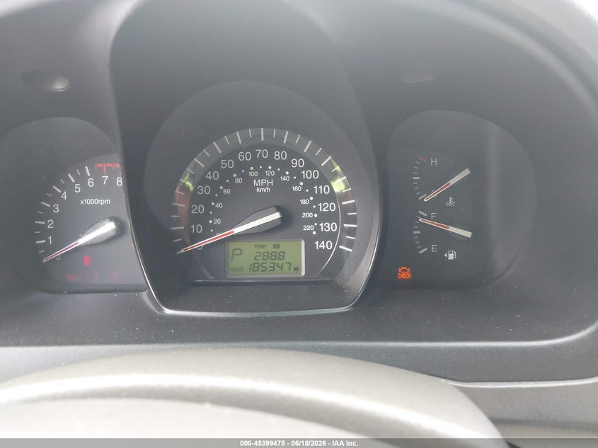 2009 Kia Spectra VIN KNAFE221195611567 IAAI salvage auction — FRONT END, Salvage (South Carolina), sold $500 on 2026-07-22 (photo 7)
