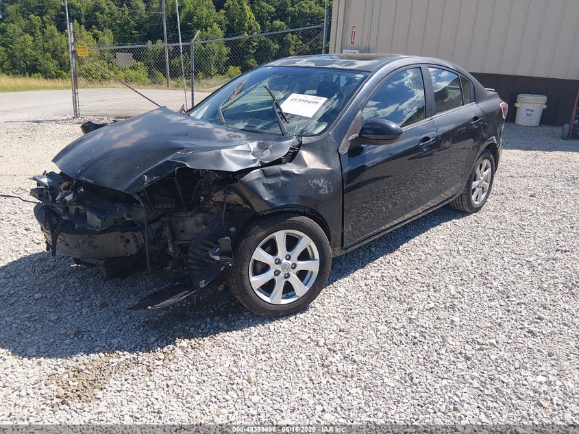 2010 Mazda 3 VIN JM1BL1SF7A1209772 IAAI salvage auction — FRONT & REAR, Salvage (Kentucky), sold $25 on 2026-07-14 (photo 2)