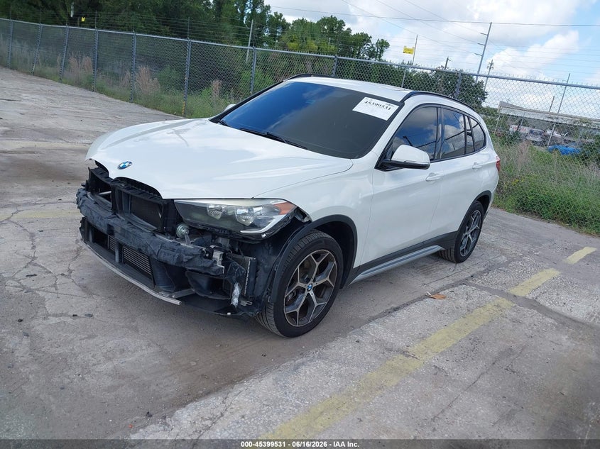 2017 BMW X1 VIN WBXHU7C30H5H37709 IAAI salvage auction — FRONT END, Rebuildable (Florida), sold $2,950 on 2026-07-22 (photo 2)