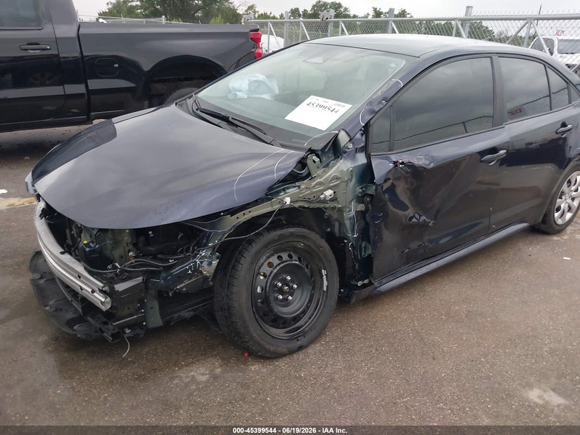 2025 Toyota Corolla VIN 5YFB4MDE2SP323274 IAAI salvage auction — FRONT END, Salvage Title, sold $1,250 on 2026-07-30 (photo 6)