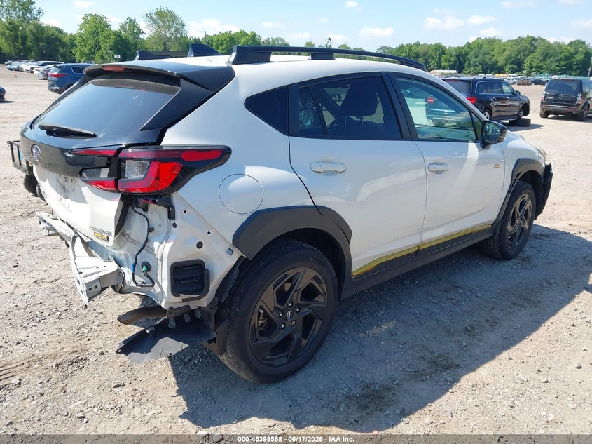 2024 Subaru Xv VIN 4S4GUHF61R3742802 IAAI salvage auction — FRONT & REAR, Salvage (New Jersey), sold $4,200 on 2026-07-22 (photo 4)