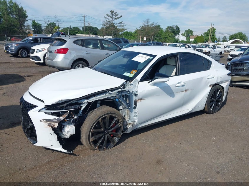 2021 Lexus Is VIN JTHGZ1E22M5019211 IAAI salvage auction — LEFT SIDE, Salvage (New Jersey), sold $11,500 on 2026-07-23 (photo 6)
