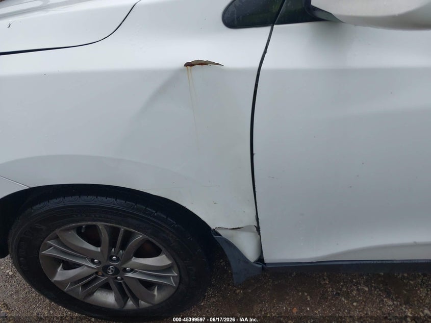 2014 Hyundai Tucson VIN KM8JT3AF2EU851888 IAAI salvage auction — NORMAL WEAR, Clear (Illinois), sold $500 on 2026-07-22 (photo 6)