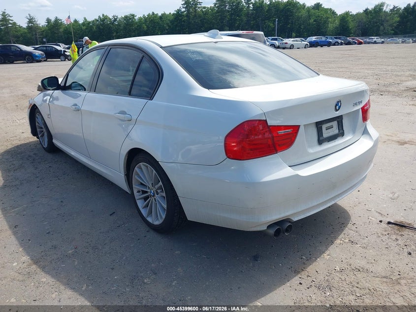 2011 BMW 3 series VIN WBAPK7C57BA820871 IAAI salvage auction — FRONT END, Clear (Massachusetts), sold $625 on 2026-07-17 (photo 3)