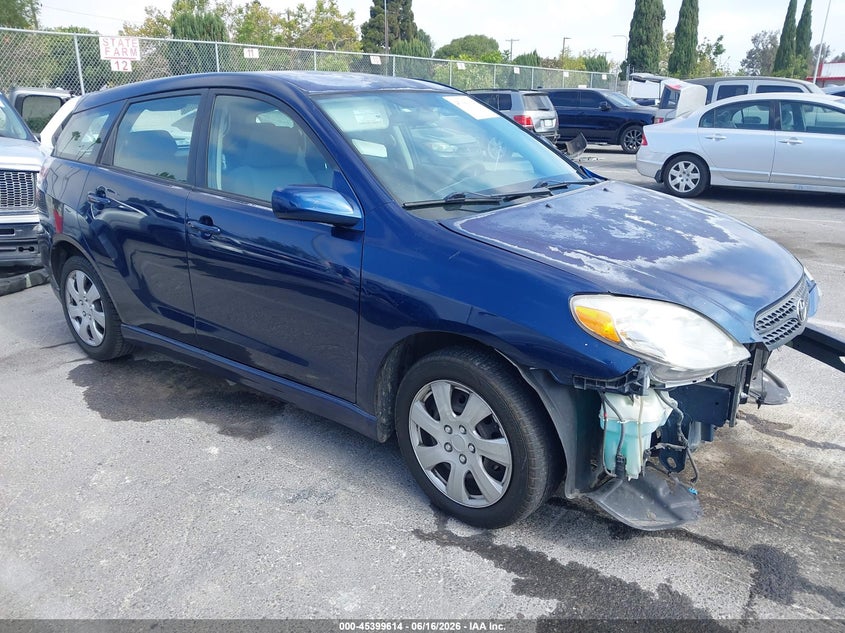 2007 Toyota Matrix VIN 2T1KR32EX7C651936 IAAI salvage auction — FRONT END, Salvage (California), sold $875 on 2026-07-09 (photo 1)