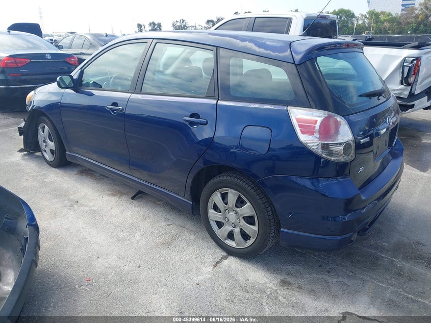 2007 Toyota Matrix VIN 2T1KR32EX7C651936 IAAI salvage auction — FRONT END, Salvage (California), sold $875 on 2026-07-09 (photo 3)