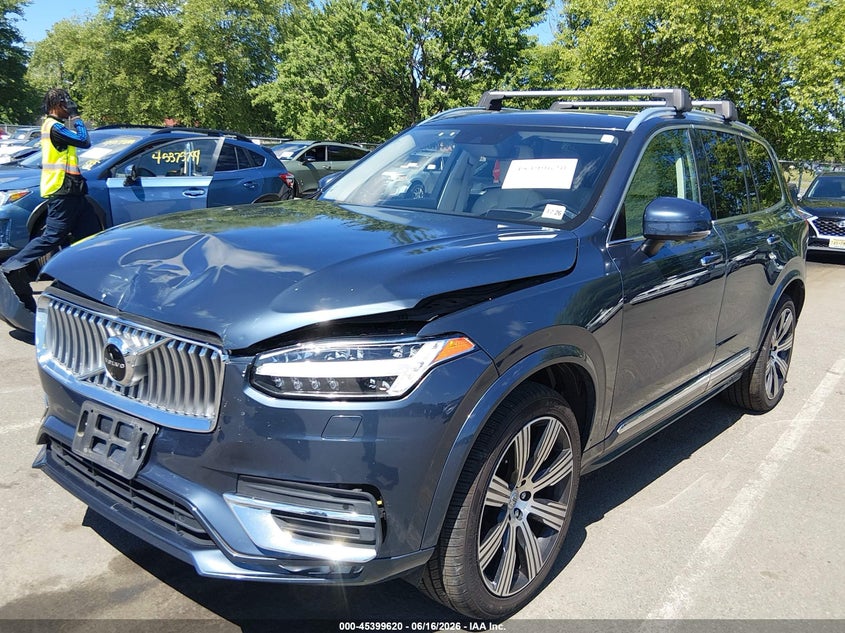 2022 Volvo Xc90 VIN YV4A221L3N1813950 IAAI salvage auction — FRONT END, Salvage Title, sold $8,400 on 2026-08-05 (photo 2)
