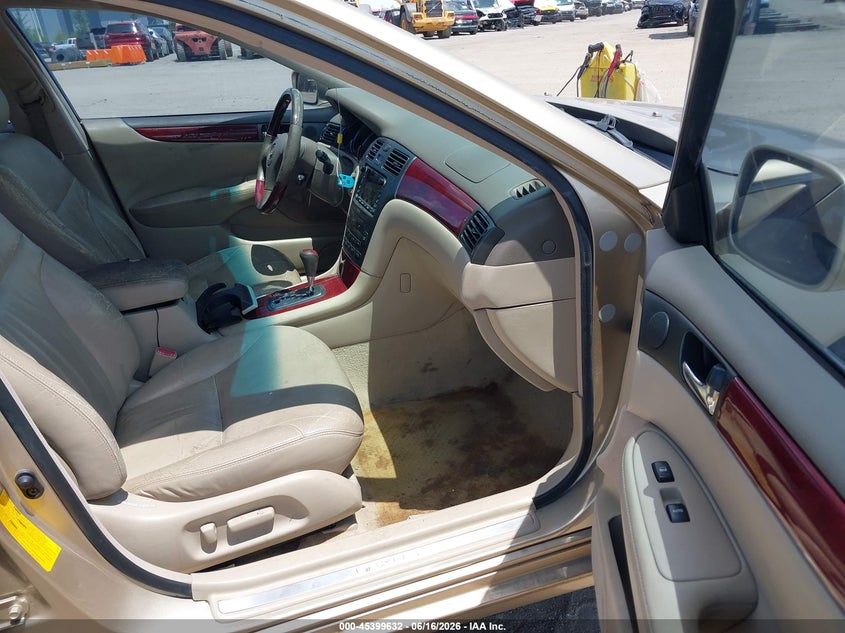2003 Lexus ES VIN JTHBF30G930107735 IAAI salvage auction — LEFT FRONT, Rebuildable (Florida), sold $400 on 2026-07-14 (photo 5)