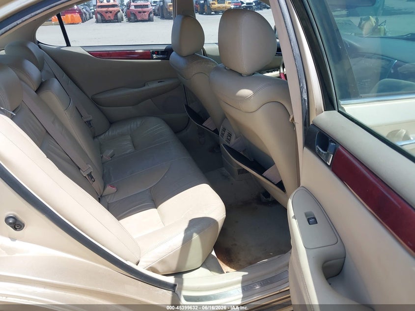 2003 Lexus ES VIN JTHBF30G930107735 IAAI salvage auction — LEFT FRONT, Rebuildable (Florida), sold $400 on 2026-07-14 (photo 8)