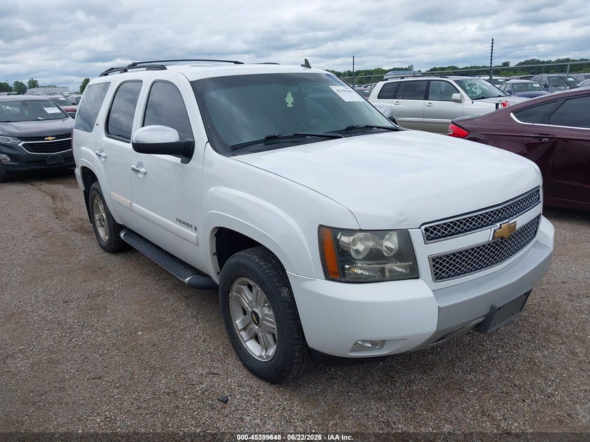 2007 Chevrolet Tahoe VIN 1GNFK13087R368722 IAAI salvage auction — UNKNOWN, Salvage (Illinois), sold $900 on 2026-07-24 (photo 1)