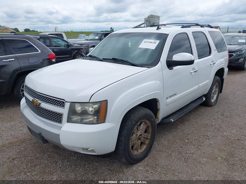 2007 Chevrolet Tahoe VIN 1GNFK13087R368722 IAAI salvage auction — UNKNOWN, Salvage (Illinois), sold $900 on 2026-07-24 (photo 2)