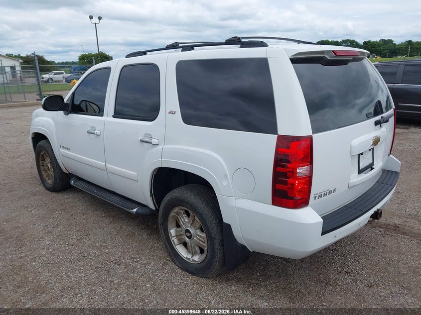 2007 Chevrolet Tahoe VIN 1GNFK13087R368722 IAAI salvage auction — UNKNOWN, Salvage (Illinois), sold $900 on 2026-07-24 (photo 3)