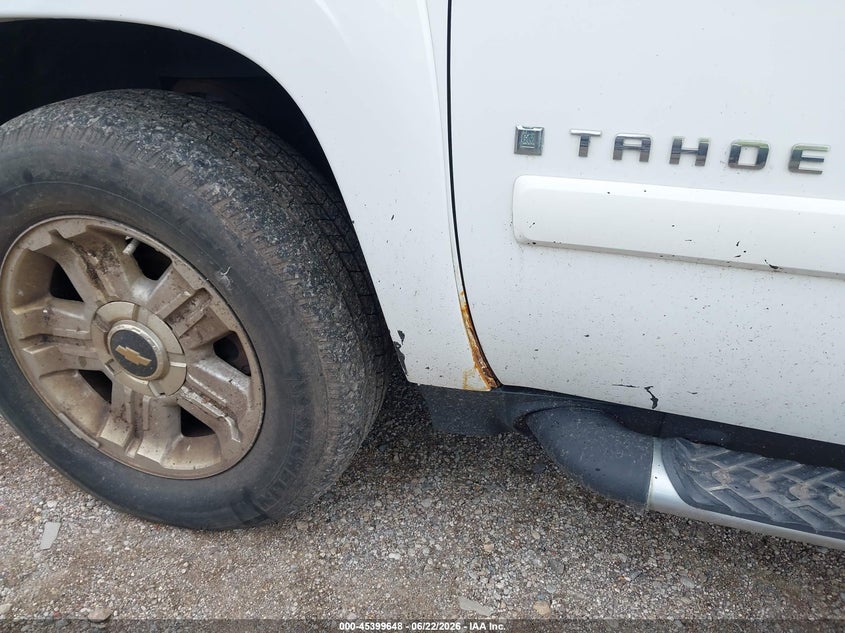 2007 Chevrolet Tahoe VIN 1GNFK13087R368722 IAAI salvage auction — UNKNOWN, Salvage (Illinois), sold $900 on 2026-07-24 (photo 6)