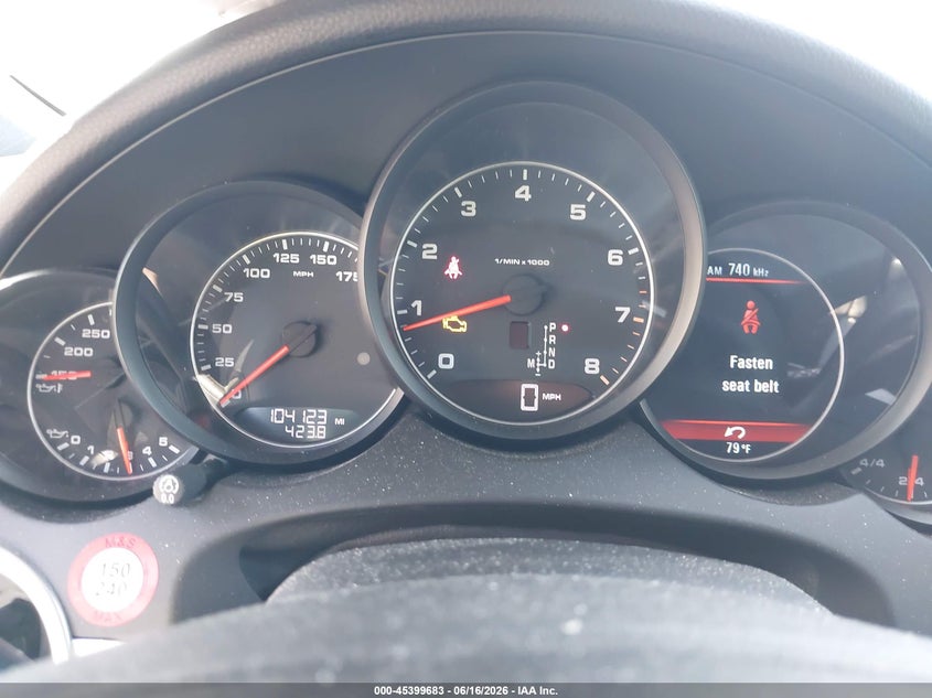 2014 Porsche Cayenne VIN WP1AA2A2XELA09726 IAAI salvage auction — NORMAL WEAR, Clear - Dealer Only (California), sold $1,825 on 2026-07-29 (photo 7)