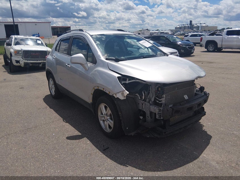 2019 Chevrolet Trax VIN KL7CJLSB7KB917225 IAAI salvage auction — FRONT END, Salvage (Minnesota), sold $725 on 2026-07-29 (photo 1)