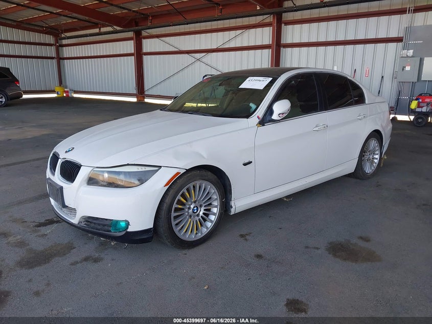 2011 BMW 3 series VIN WBAPH5C54BA441913 IAAI salvage auction — NORMAL WEAR, Clear - Dealer Only (California), sold $475 on 2026-07-07 (photo 2)
