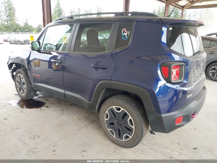 2017 Jeep Renegade VIN ZACCJBCB1HPG28268 IAAI salvage auction — LEFT FRONT, Bill Of Sale (Washington), sold $3,150 on 2026-07-15 (photo 3)