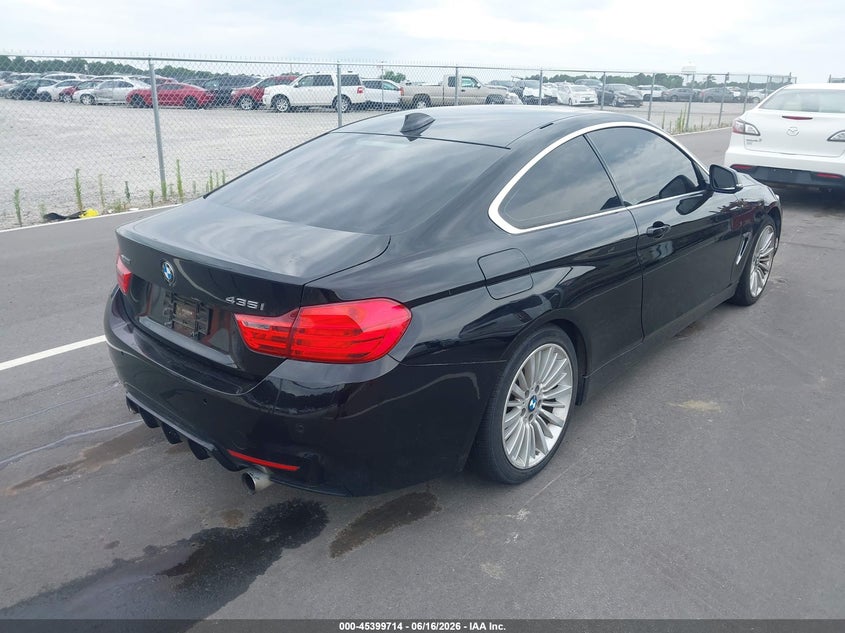 2014 BMW 4 series VIN WBA3R5C52EK186706 IAAI salvage auction — NORMAL WEAR, Clear (North Carolina), sold $925 on 2026-07-22 (photo 4)
