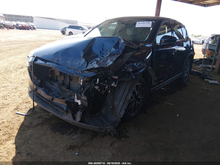 2018 Mazda Cx-5 VIN JM3KFBDM0J0321948 IAAI salvage auction — LEFT FRONT, Salvage (Arizona), sold $3,175 on 2026-07-14 (photo 2)