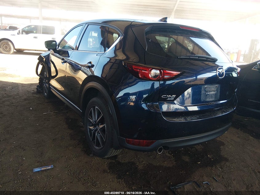 2018 Mazda Cx-5 VIN JM3KFBDM0J0321948 IAAI salvage auction — LEFT FRONT, Salvage (Arizona), sold $3,175 on 2026-07-14 (photo 3)