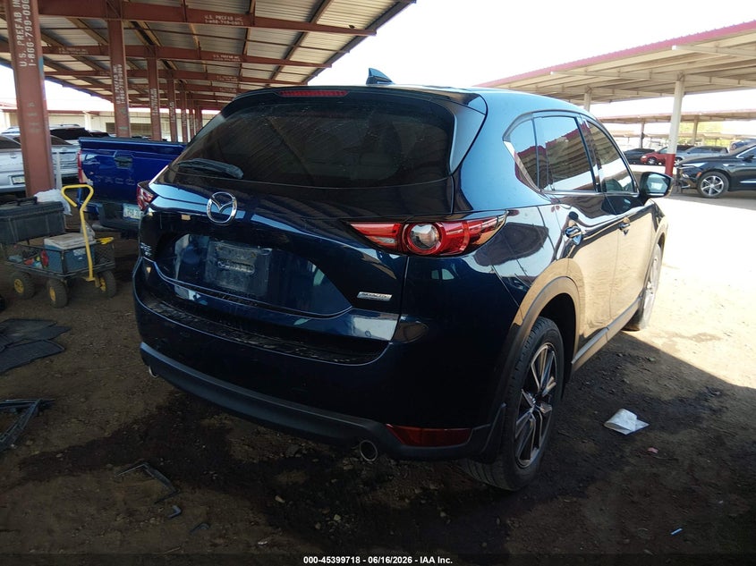 2018 Mazda Cx-5 VIN JM3KFBDM0J0321948 IAAI salvage auction — LEFT FRONT, Salvage (Arizona), sold $3,175 on 2026-07-14 (photo 4)