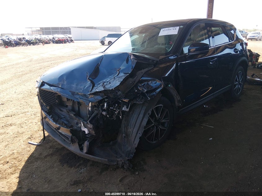 2018 Mazda Cx-5 VIN JM3KFBDM0J0321948 IAAI salvage auction — LEFT FRONT, Salvage (Arizona), sold $3,175 on 2026-07-14 (photo 6)