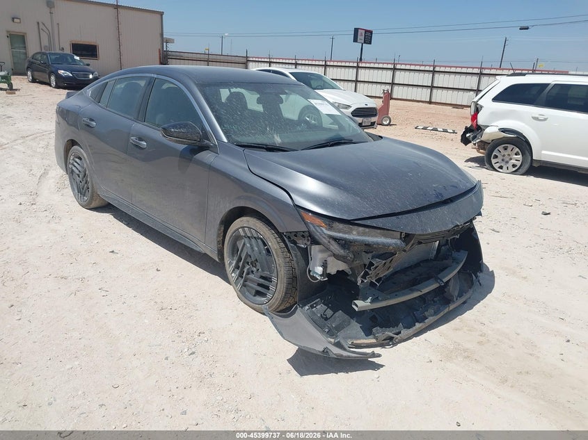 2026 Nissan Sentra VIN 3N1AB9DV6TY247500 IAAI salvage auction — FRONT END, Salvage Title, sold $10,000 on 2026-07-31 (photo 1)
