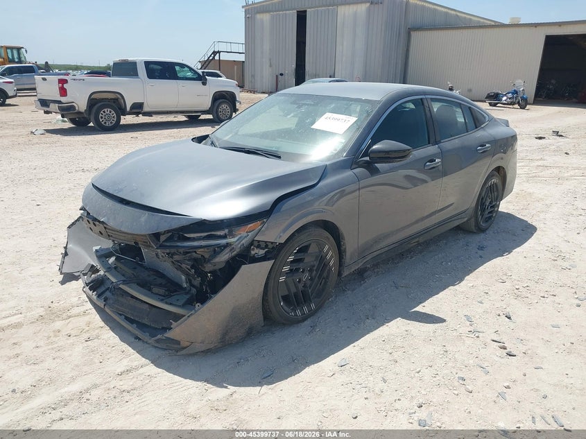 2026 Nissan Sentra VIN 3N1AB9DV6TY247500 IAAI salvage auction — FRONT END, Salvage Title, sold $10,000 on 2026-07-31 (photo 2)