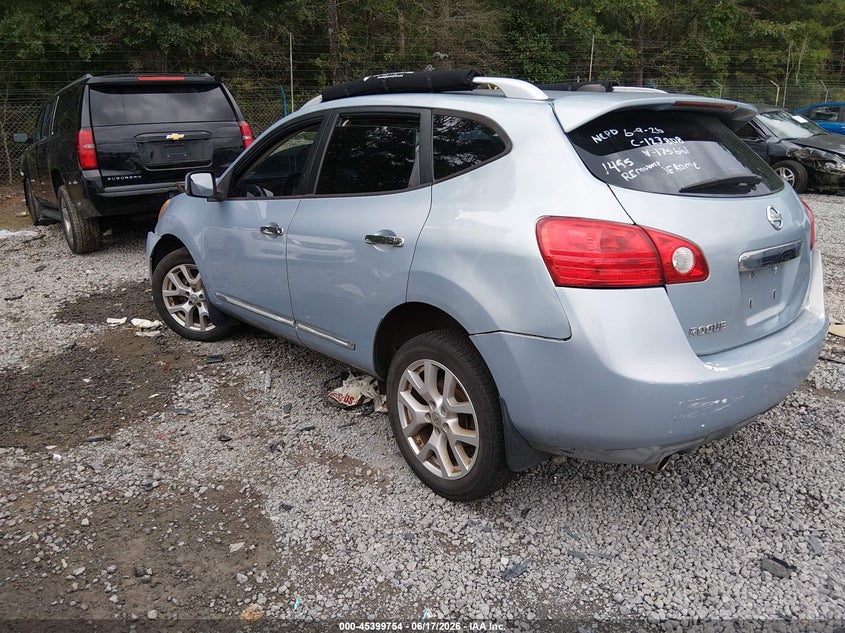 2011 Nissan Rogue VIN JN8A55MT0BW175661 IAAI salvage auction — RIGHT FRONT, Salvage (South Carolina), sold $225 on 2026-07-15 (photo 3)