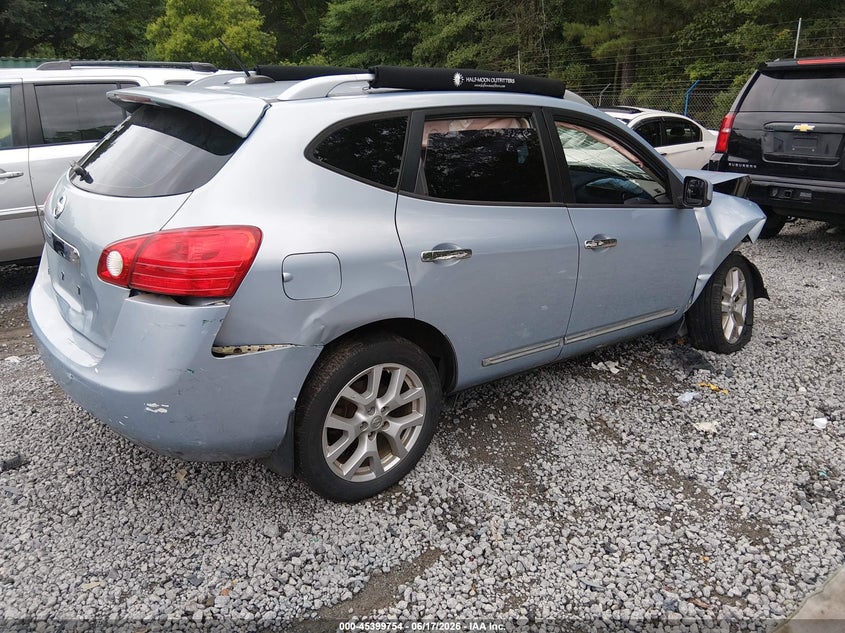2011 Nissan Rogue VIN JN8A55MT0BW175661 IAAI salvage auction — RIGHT FRONT, Salvage (South Carolina), sold $225 on 2026-07-15 (photo 4)