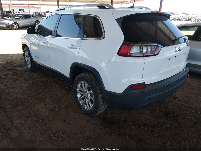 2019 Jeep Cherokee VIN 1C4PJLCB0KD220986 IAAI salvage auction — FRONT END, Salvage (Arizona), sold $925 on 2026-07-10 (photo 3)