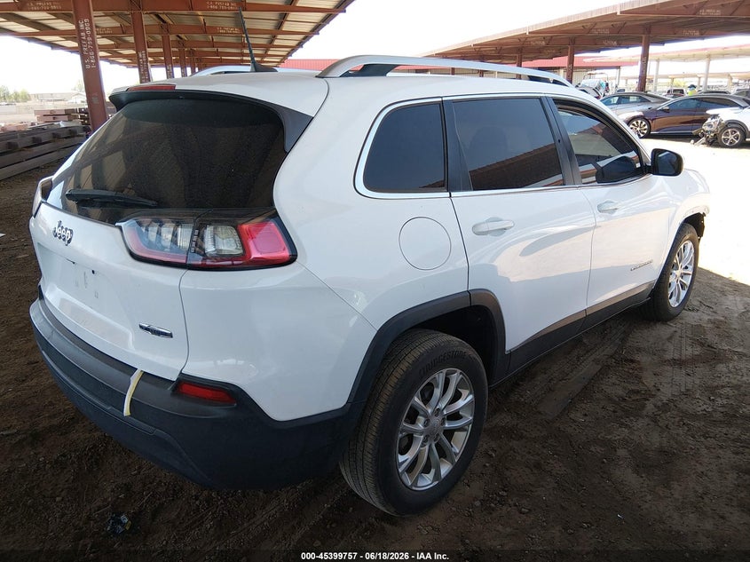 2019 Jeep Cherokee VIN 1C4PJLCB0KD220986 IAAI salvage auction — FRONT END, Salvage (Arizona), sold $925 on 2026-07-10 (photo 4)