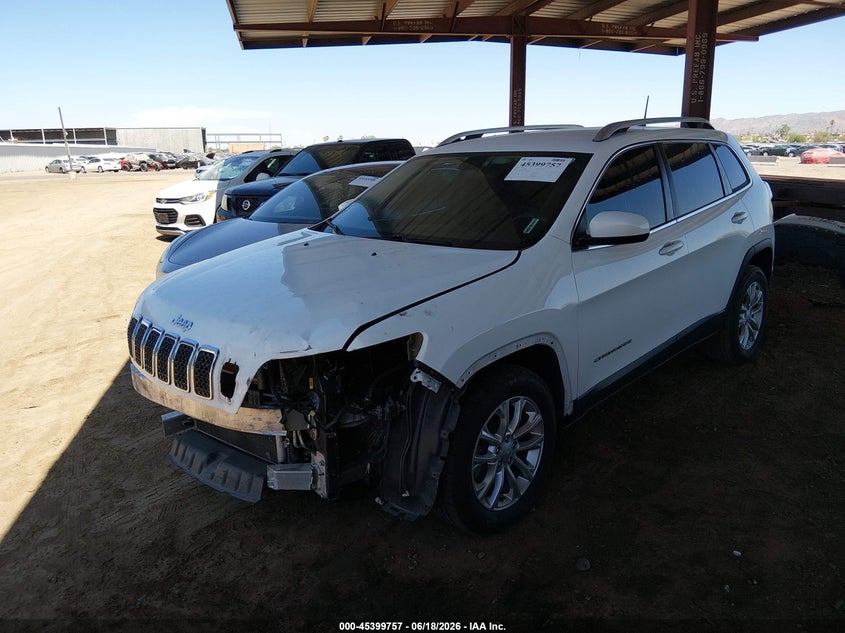 2019 Jeep Cherokee VIN 1C4PJLCB0KD220986 IAAI salvage auction — FRONT END, Salvage (Arizona), sold $925 on 2026-07-10 (photo 6)