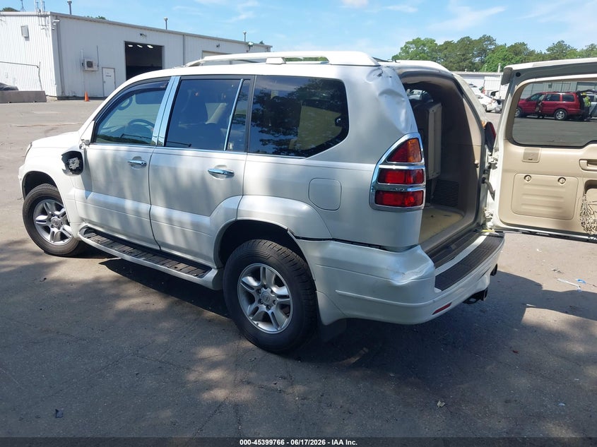 2007 Lexus Gx 470 VIN JTJBT20X870147926 IAAI salvage auction — ROOF, Mv-907A (New York), sold $4,550 on 2026-07-21 (photo 3)