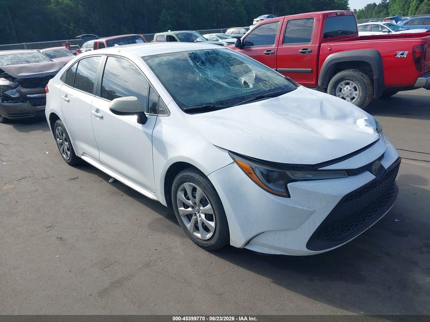 2020 Toyota Corolla VIN 5YFEPRAE6LP005794 IAAI salvage auction — FRONT END, Salvage (Idaho), sold $25 on 2026-07-29 (photo 1)