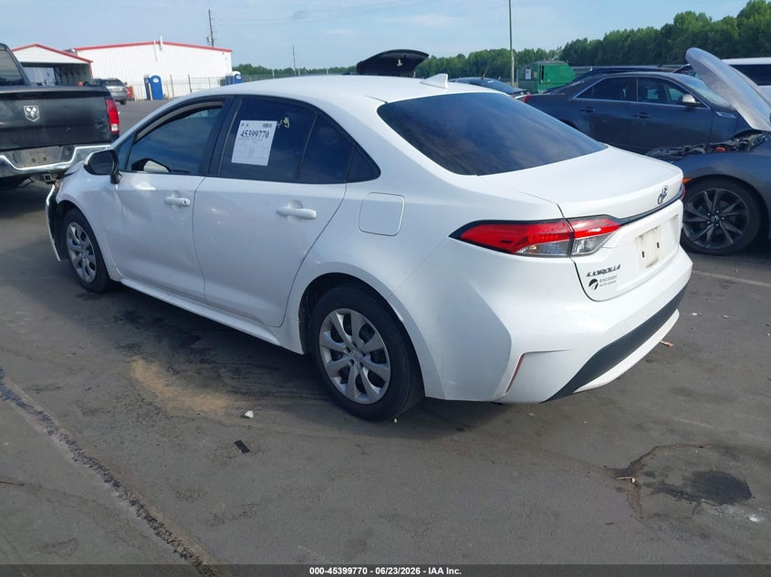 2020 Toyota Corolla VIN 5YFEPRAE6LP005794 IAAI salvage auction — FRONT END, Salvage (Idaho), sold $25 on 2026-07-29 (photo 3)