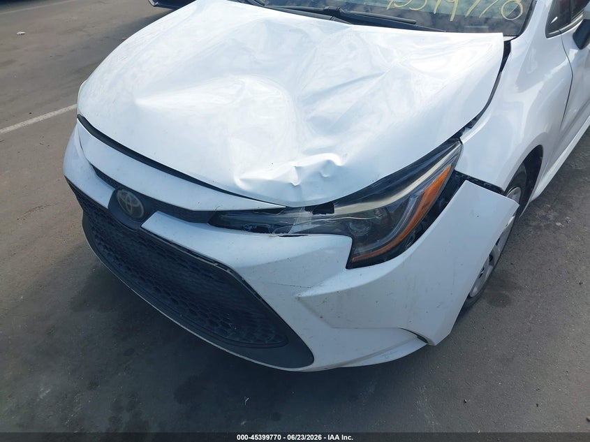 2020 Toyota Corolla VIN 5YFEPRAE6LP005794 IAAI salvage auction — FRONT END, Salvage (Idaho), sold $25 on 2026-07-29 (photo 6)
