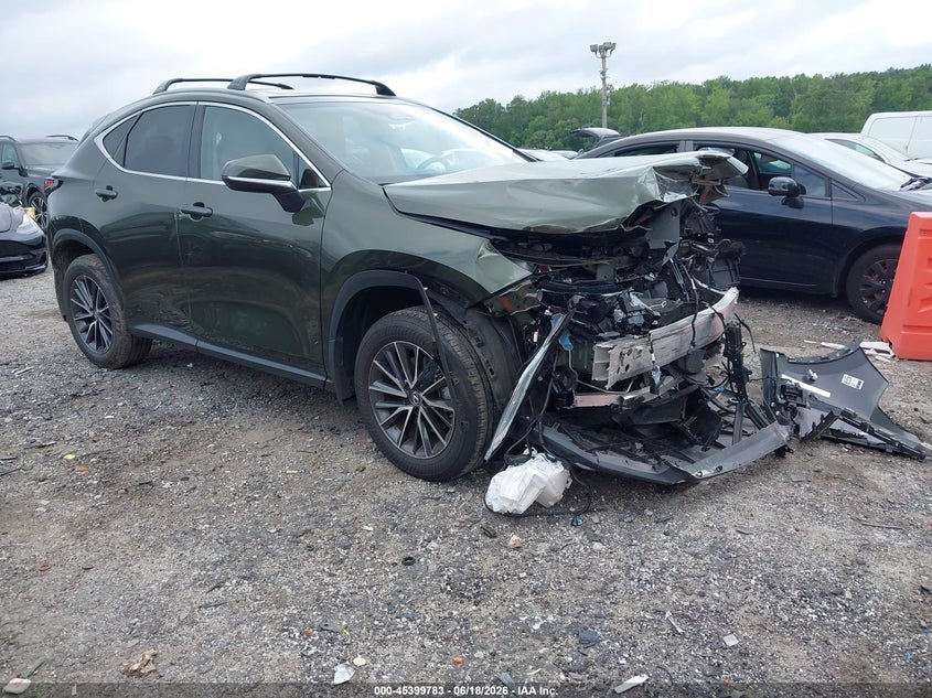 2024 Lexus Nx VIN 2T2GGCEZ4RC044584 IAAI salvage auction — FRONT END, Salvage (Georgia), sold $11,700 on 2026-07-29 (photo 1)