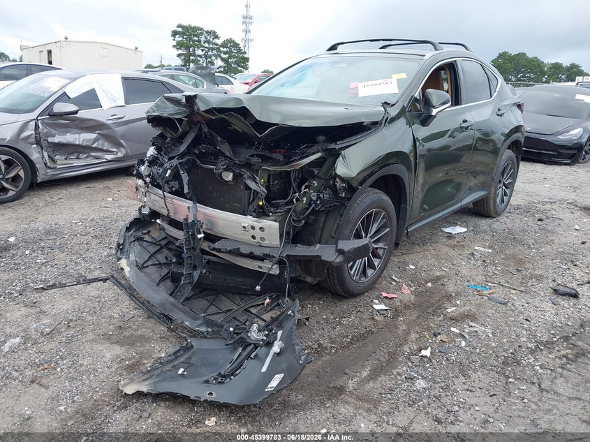 2024 Lexus Nx VIN 2T2GGCEZ4RC044584 IAAI salvage auction — FRONT END, Salvage (Georgia), sold $11,700 on 2026-07-29 (photo 2)