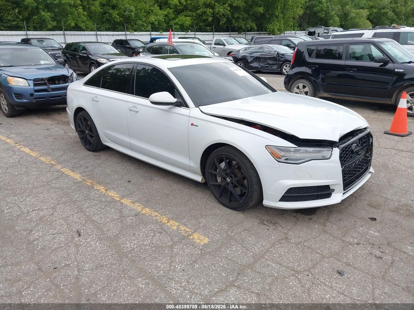 2017 Audi A6 VIN WAUF2AFC8HN006233 IAAI salvage auction — FRONT END, Clear (Michigan), sold $8,500 on 2026-07-20 (photo 1)