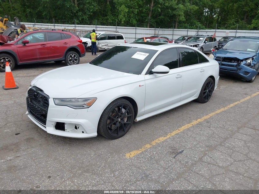 2017 Audi A6 VIN WAUF2AFC8HN006233 IAAI salvage auction — FRONT END, Clear (Michigan), sold $8,500 on 2026-07-20 (photo 2)