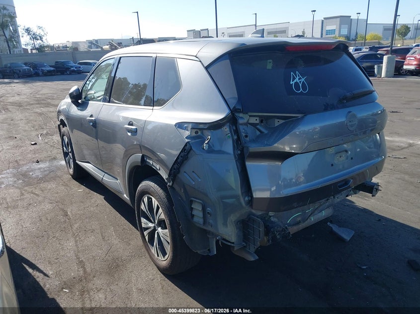 2021 Nissan Rogue VIN JN8AT3BA3MW000178 IAAI salvage auction — FRONT END, Salvage Certificate (California), sold $5,200 on 2026-07-16 (photo 3)