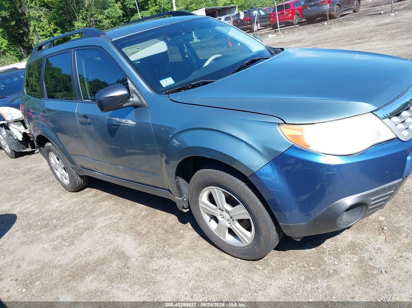 2011 Subaru Forester VIN JF2SHABC0BH741981 IAAI salvage auction — REAR END, Clear (Massachusetts), sold $850 on 2026-07-07 (photo 1)