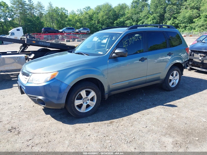 2011 Subaru Forester VIN JF2SHABC0BH741981 IAAI salvage auction — REAR END, Clear (Massachusetts), sold $850 on 2026-07-07 (photo 2)
