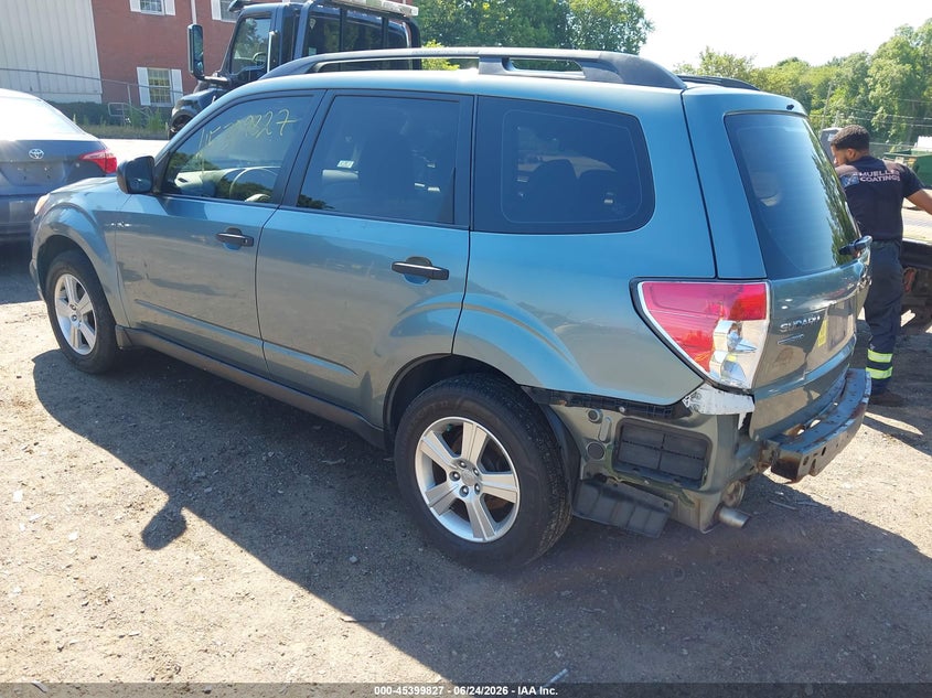 2011 Subaru Forester VIN JF2SHABC0BH741981 IAAI salvage auction — REAR END, Clear (Massachusetts), sold $850 on 2026-07-07 (photo 3)
