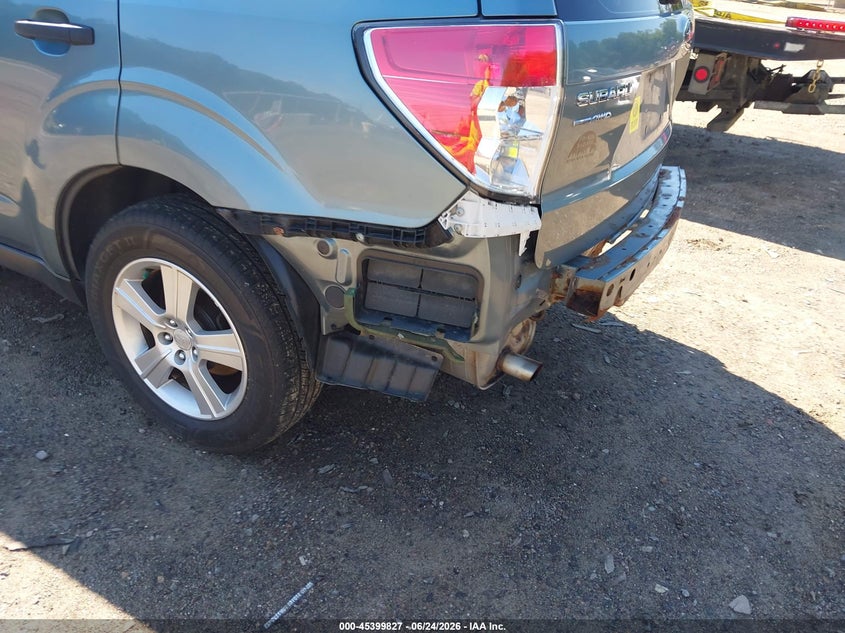 2011 Subaru Forester VIN JF2SHABC0BH741981 IAAI salvage auction — REAR END, Clear (Massachusetts), sold $850 on 2026-07-07 (photo 6)