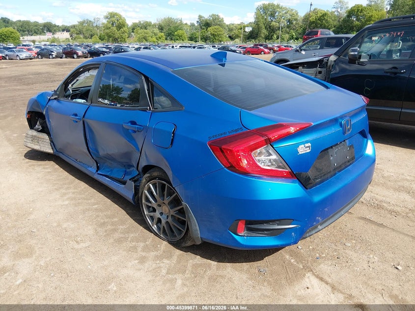 2017 Honda Civic VIN 2HGFC2F7XHH511211 IAAI salvage auction — NORMAL WEAR, Clear (Montana), sold $1,900 on 2026-08-22 (photo 3)